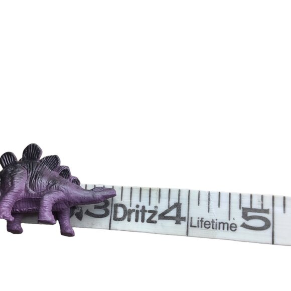 Vtg Miniature Dinosaur Set of 8 Imaginative Educational Play - Picture 9 of 10